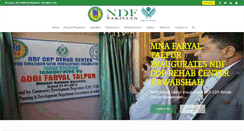 Desktop Screenshot of ndfpakistan.org